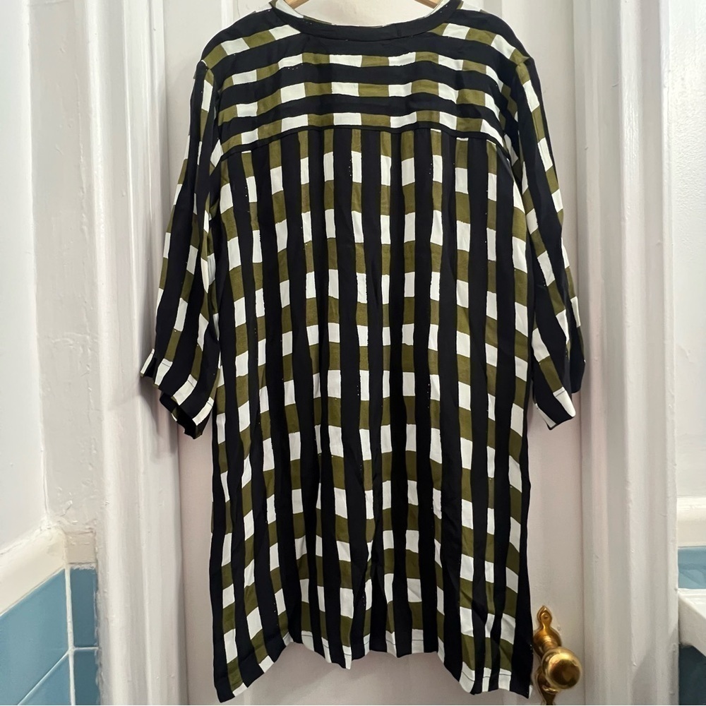 Masai Copenhagen Gravis‎ Tunic, olive and black size L - Picture 4 of 7